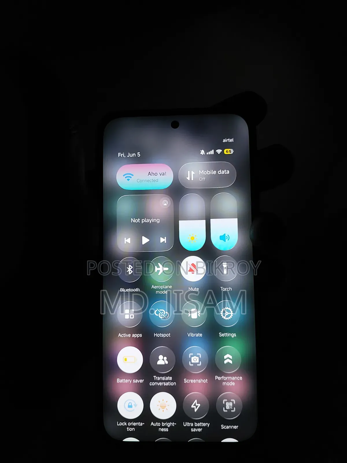 নতুন শাওমি রেডমি নোট ১৫ প্রো+ ৫১২ জিবি গ্রে
