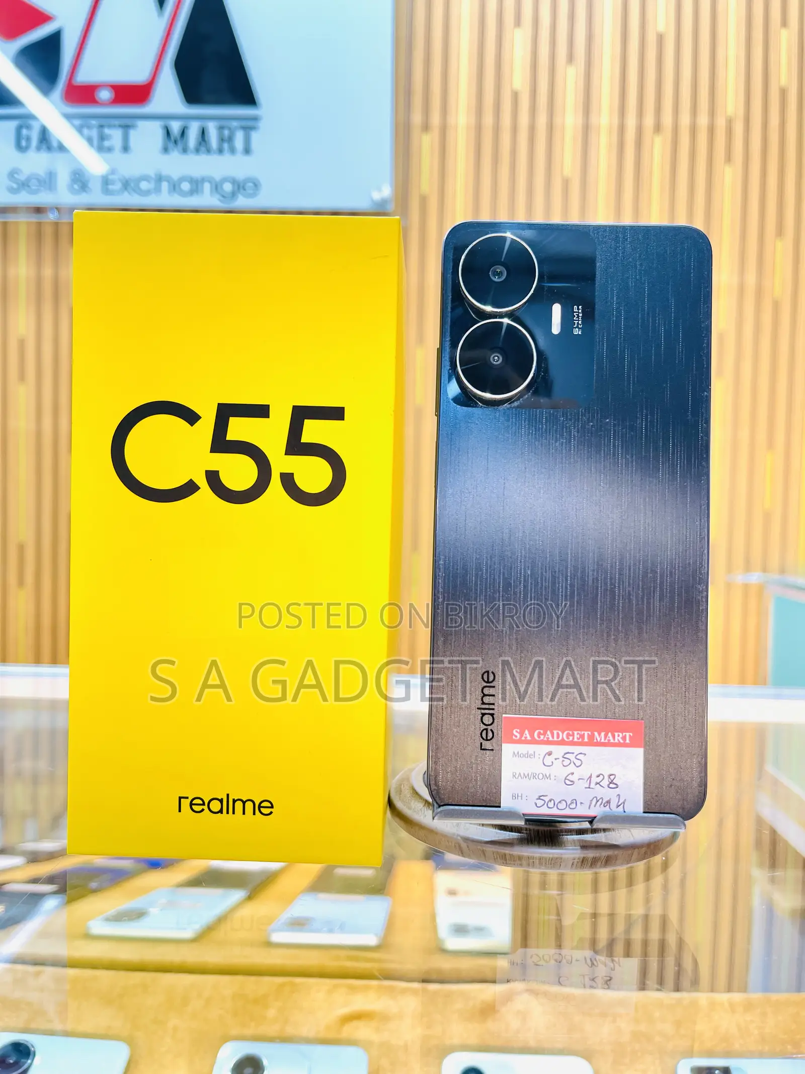Realme C55 128 GB Black