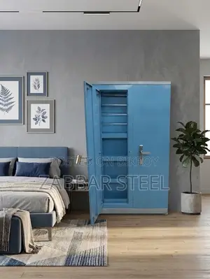 Family Storage Solution – শক্ত, টেকসই ও Spacious 3-Door Steel Almirah