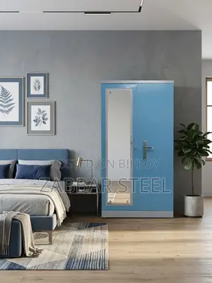 Family Storage Solution – শক্ত, টেকসই ও Spacious 3-Door Steel Almirah