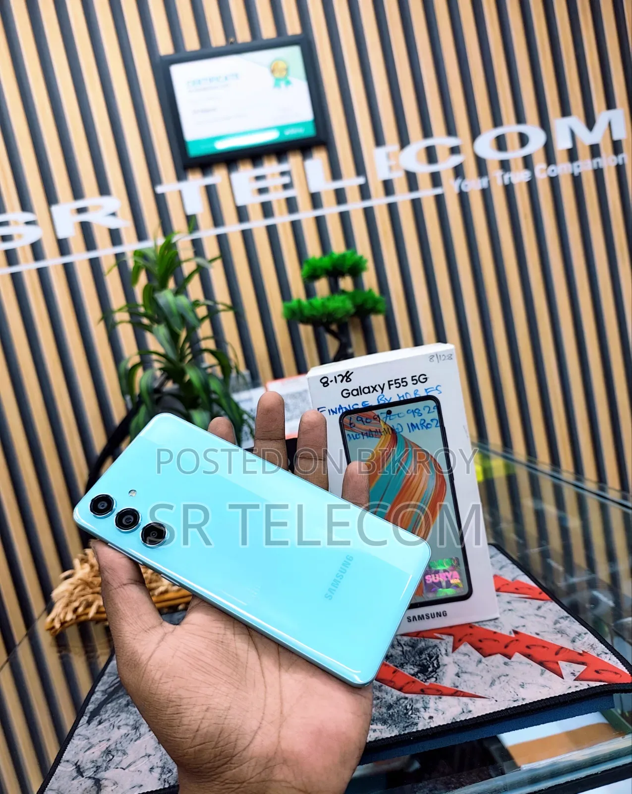 Samsung Galaxy F55 128 GB Blue