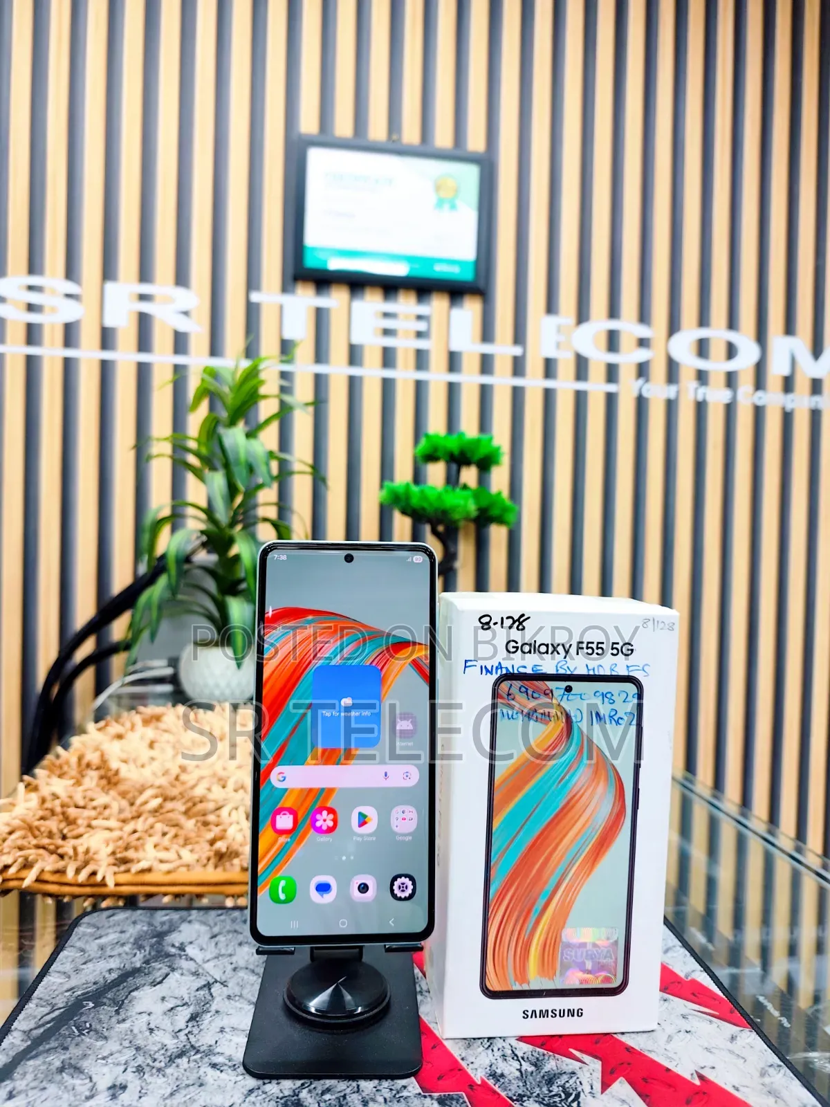 Samsung Galaxy F55 128 GB Blue