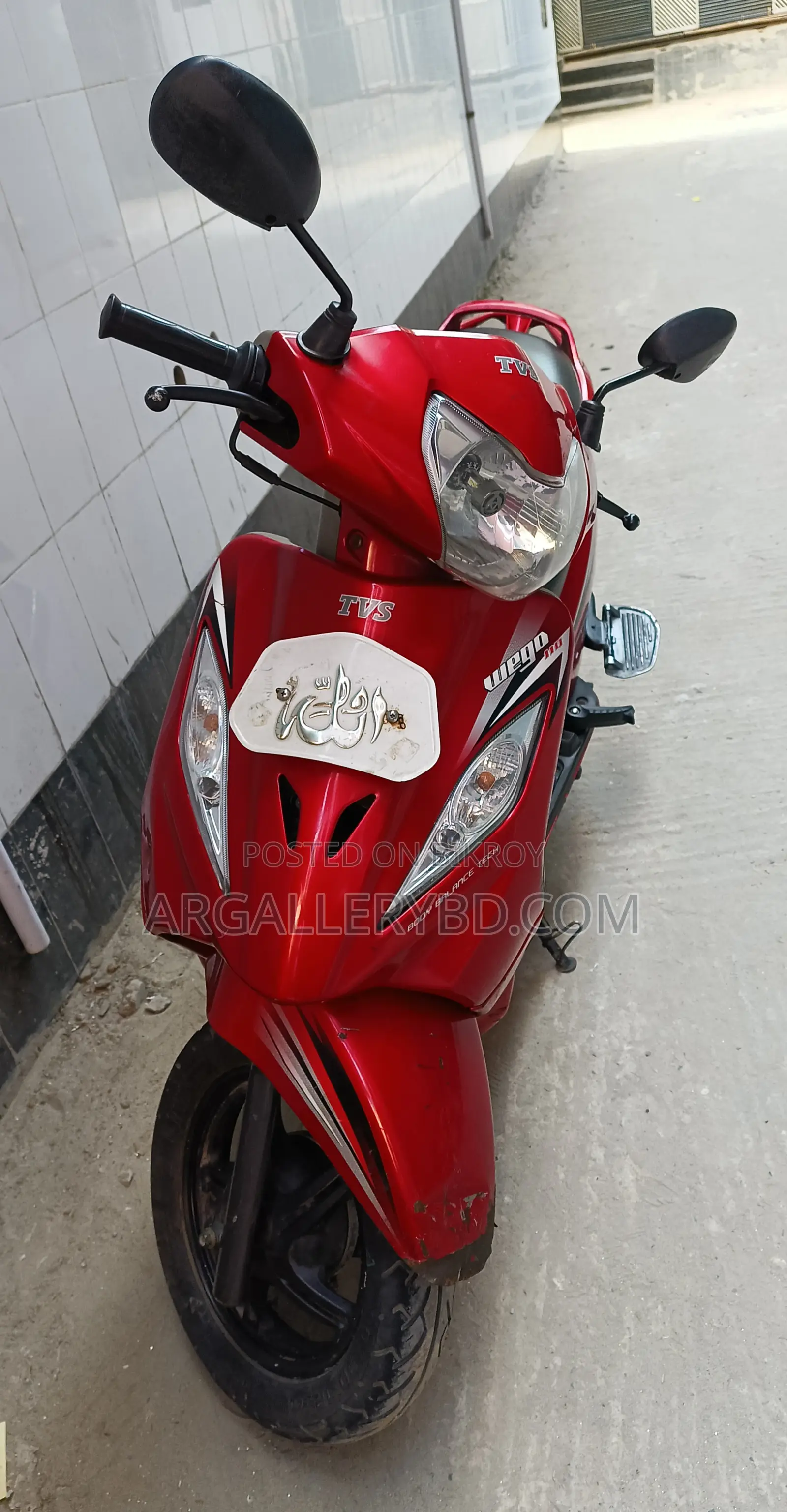TVS Wego 2018 Red
