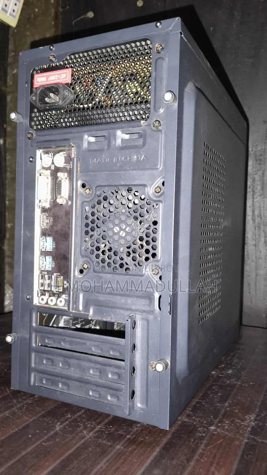 Desktop Computer Gigabyte GA-H110MSTX-HD3-ZK 8GB AMD SSD 250GB