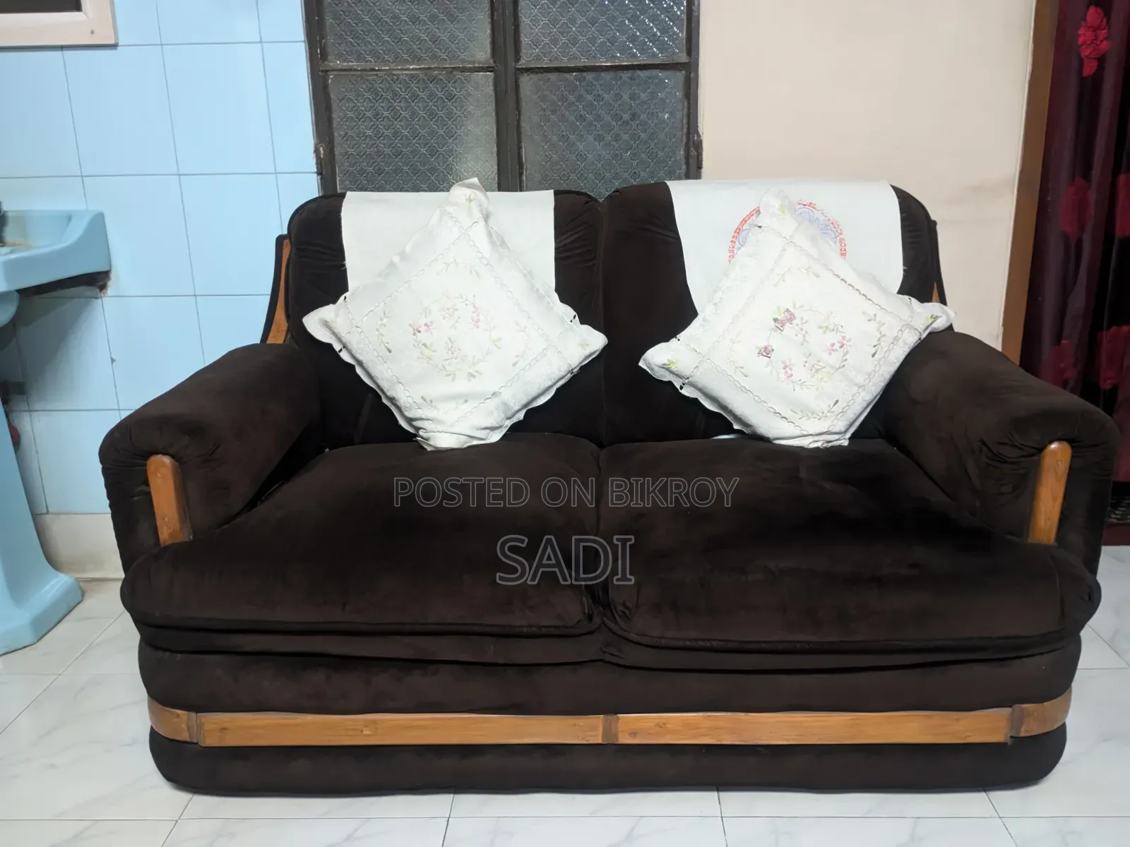 Teak Wood Sofa Set