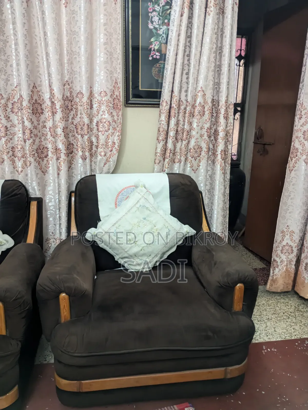 Teak Wood Sofa Set