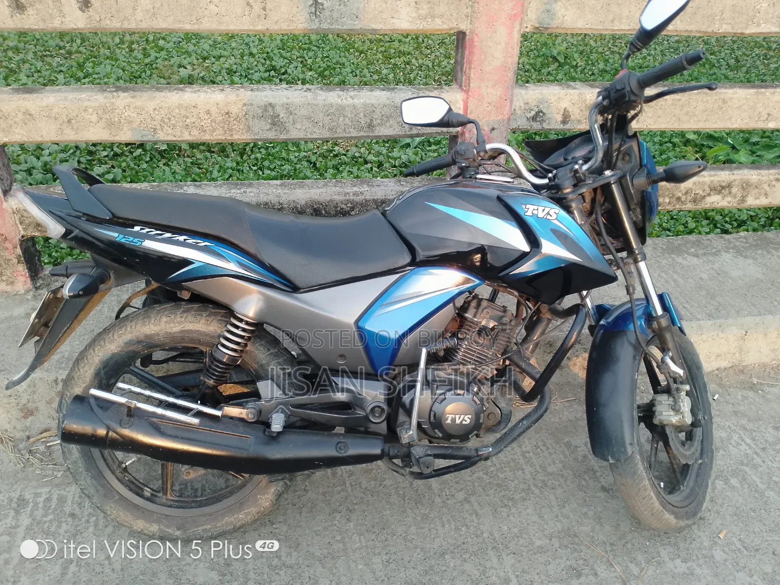 TVS Stryker 125 2019 Black