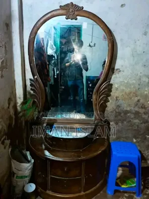Original Teak Wood Dressing Table