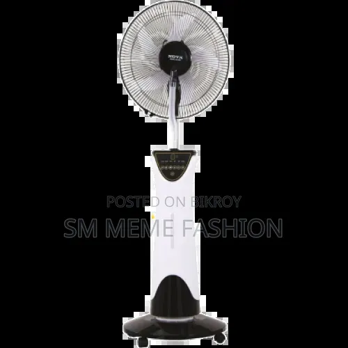 Nova Nv-3061 Electric Ac-Dc Charger Mist Fan