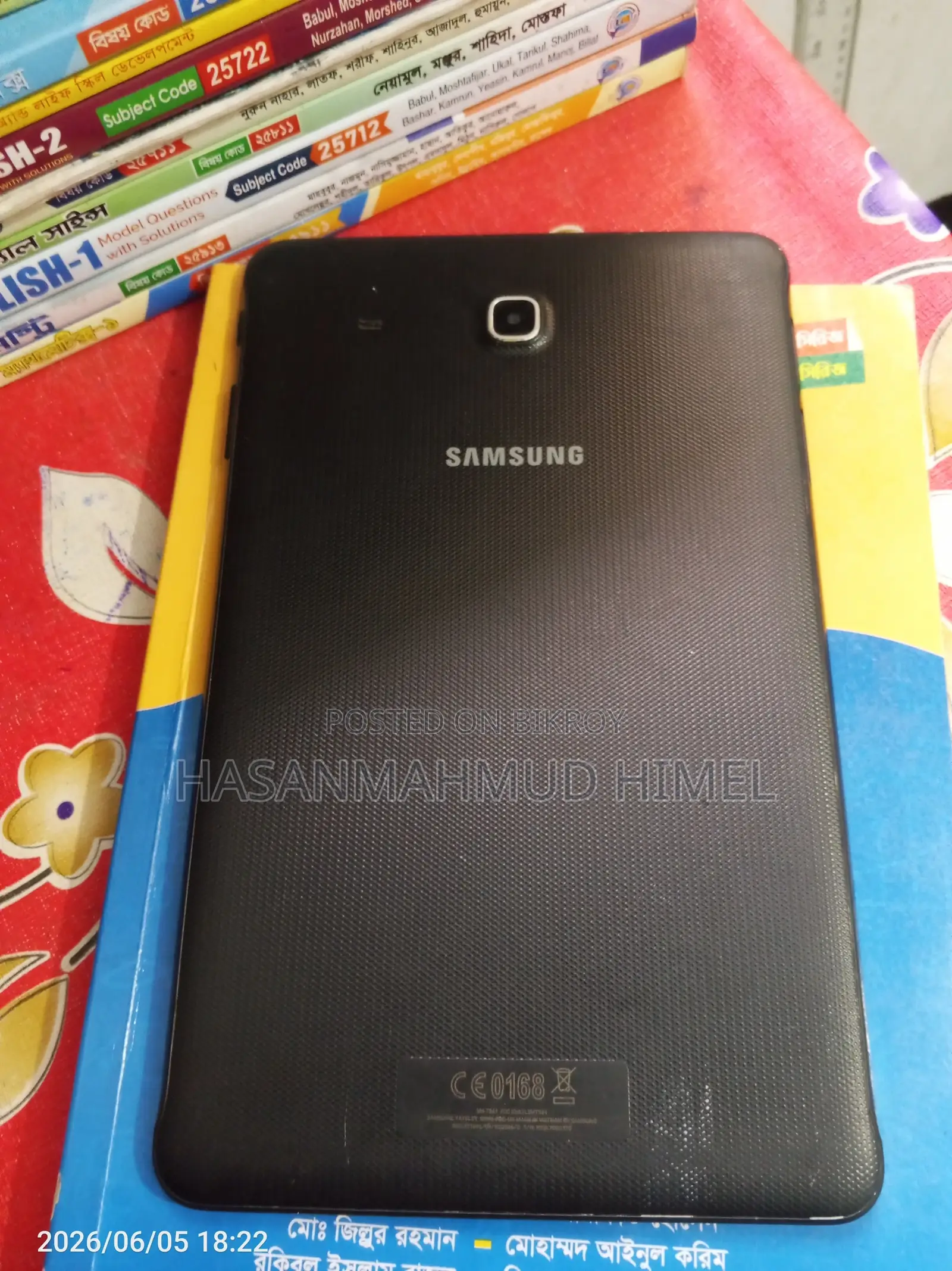 Samsung Galaxy Tab E SM-T561 8 GB Black