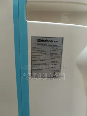 National Pro 1.2 Ton Portable Ac (Npn-14cr) Almost New
