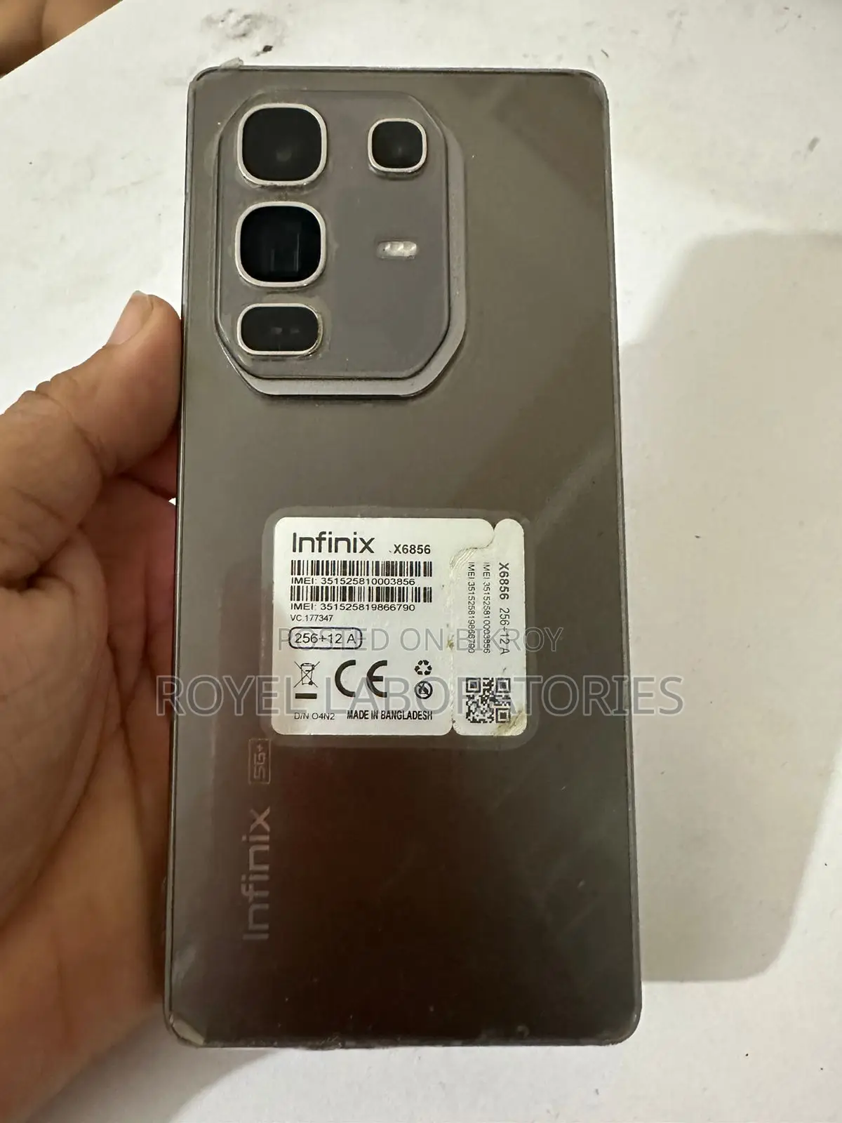 Infinix Note 50 Pro+ 256 GB Silver