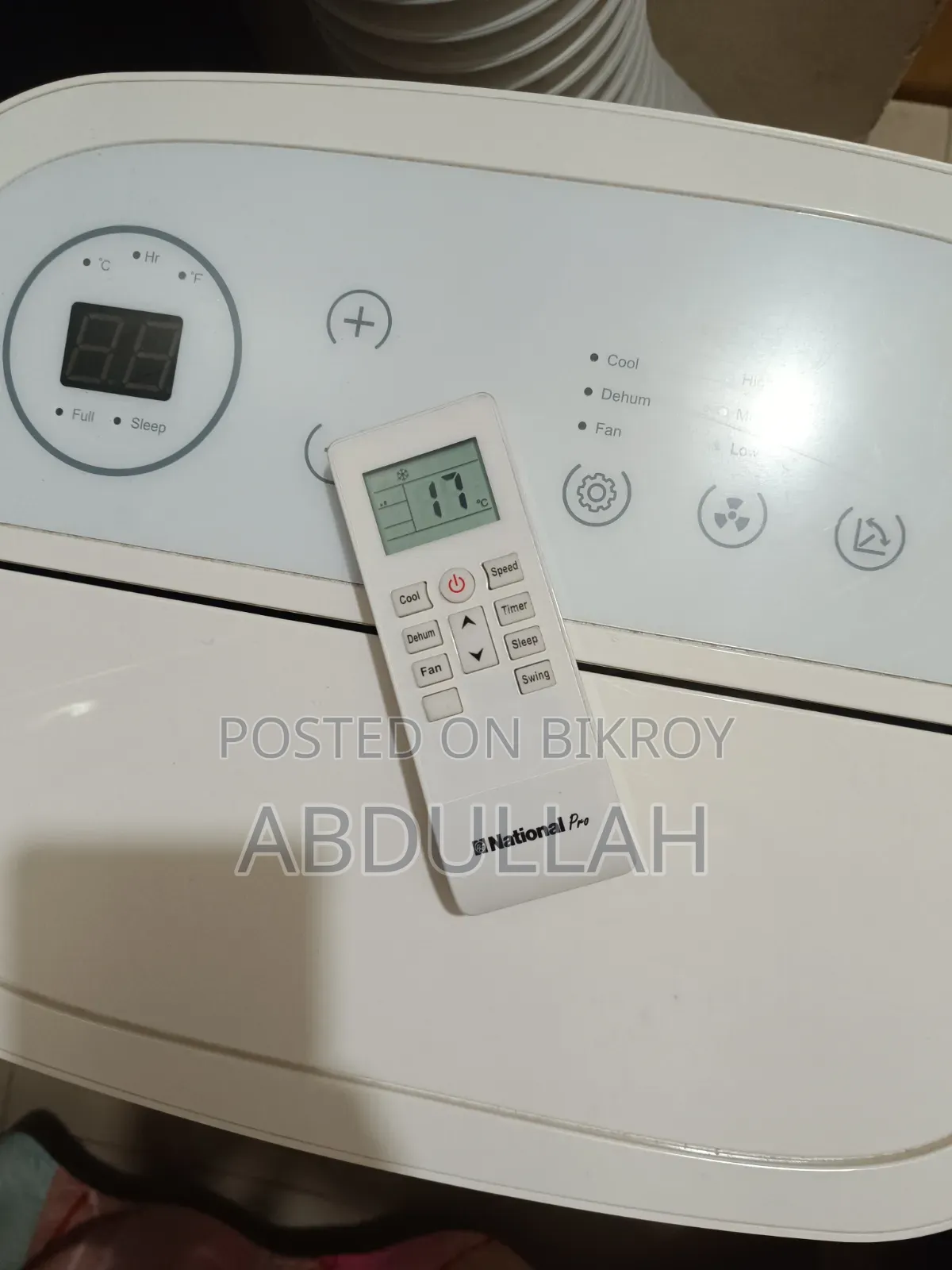 National Pro 1.2 Ton Portable Ac (Npn-14cr) Almost New