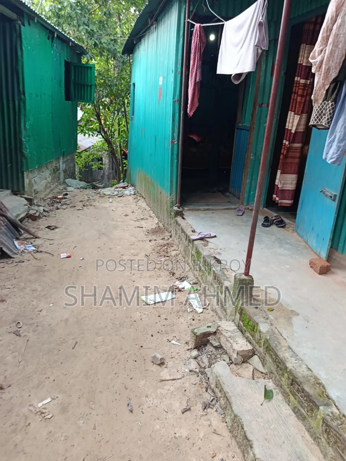 3 Shotok Land with House, 3 Rooms in Haoldar Para, Sylhet