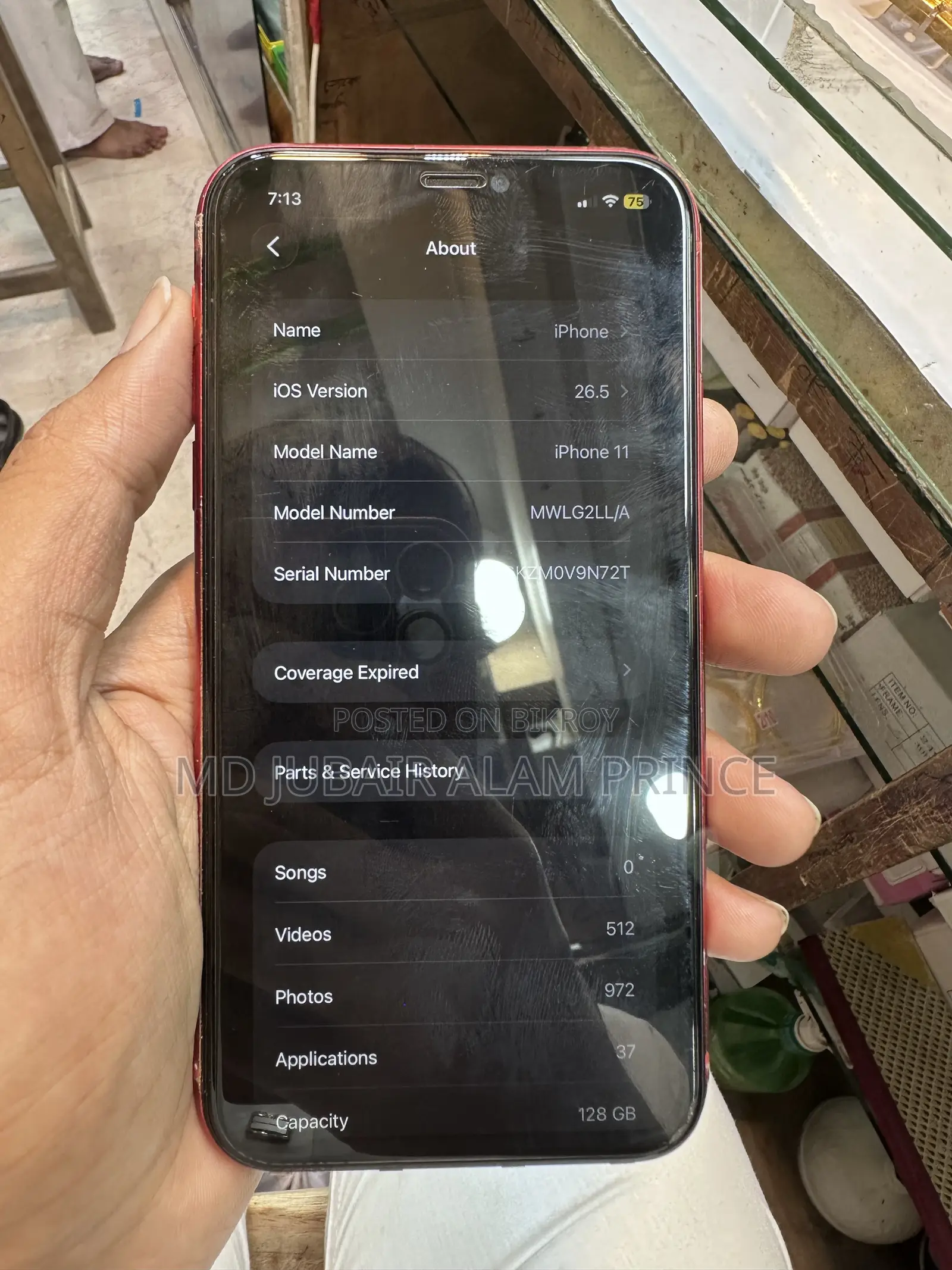 Apple iPhone 11 128 GB Red