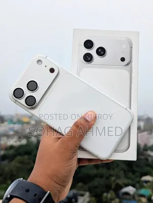 অ্যাপল আইফোন ১৭ প্রো ম্যাক্স ২৫৬ জিবি সিলভার