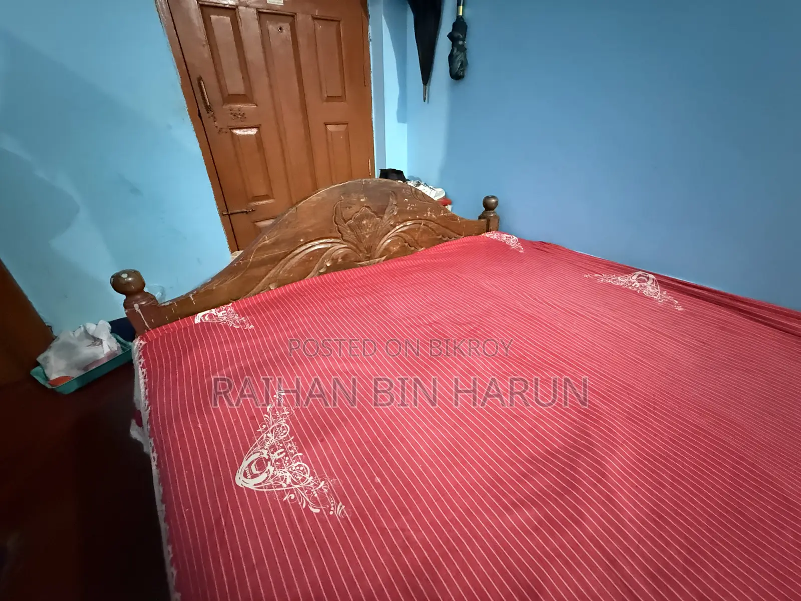 কাঠের খাট ৫/৭ফিট