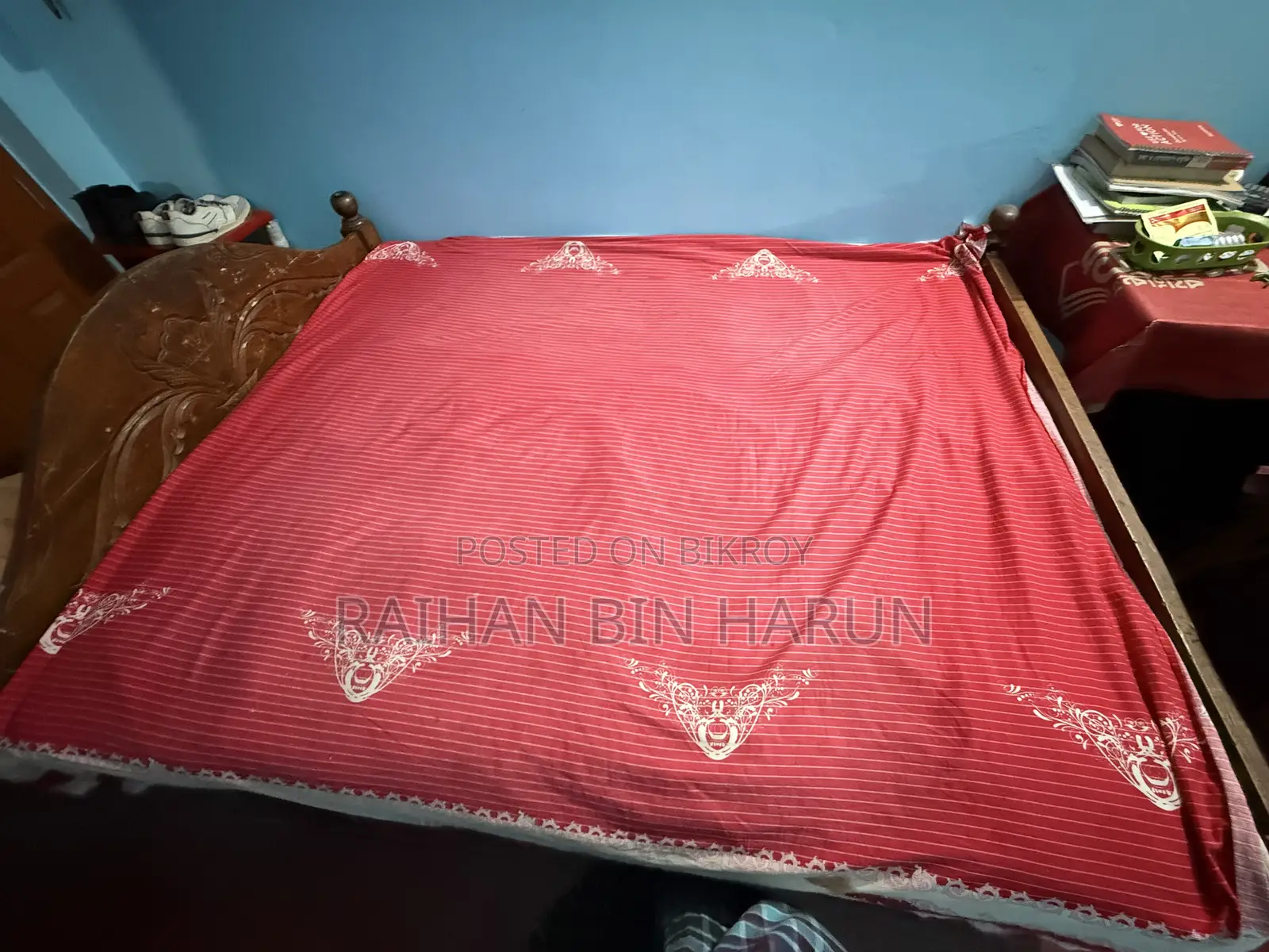 কাঠের খাট ৫/৭ফিট