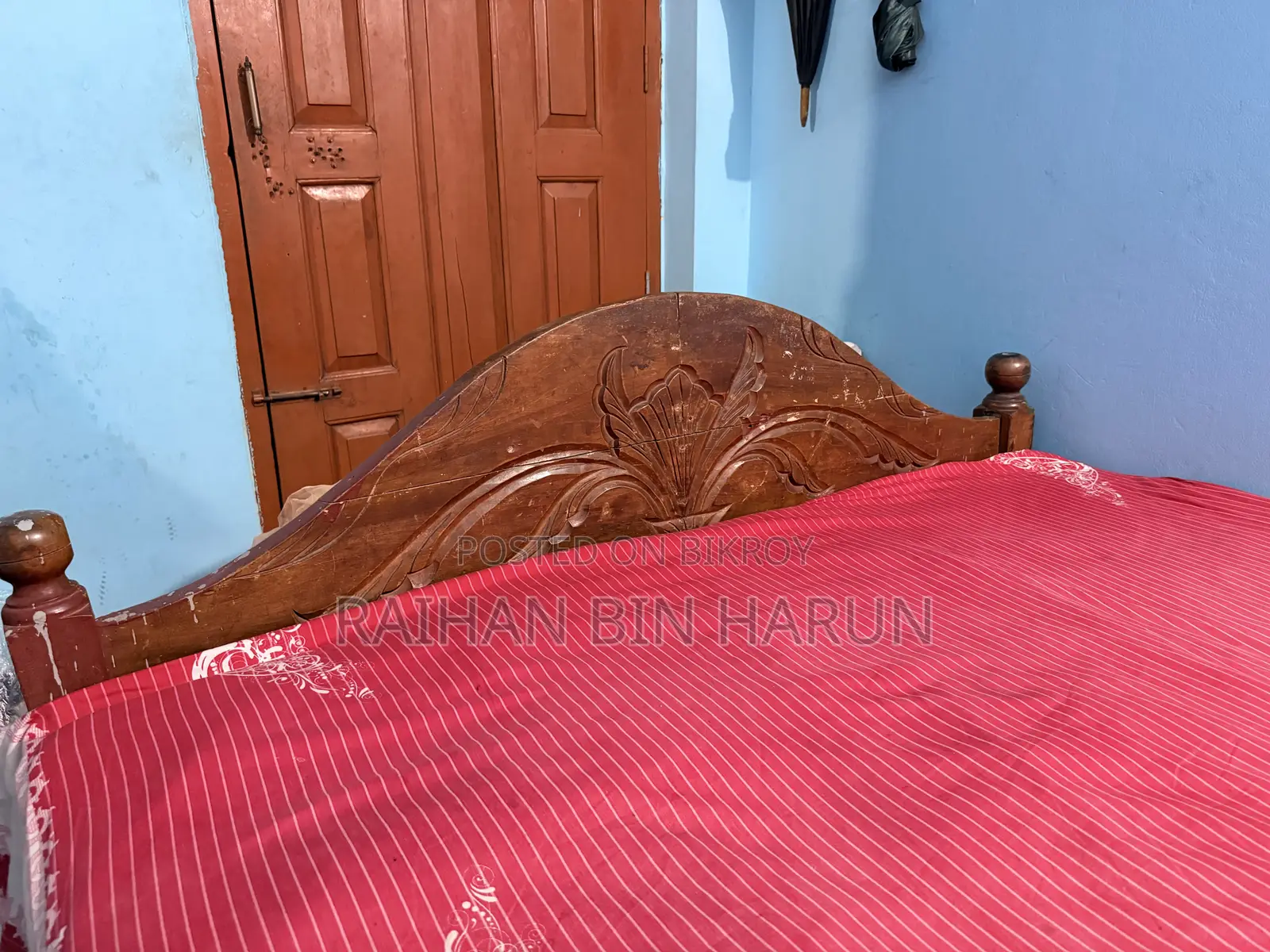 কাঠের খাট ৫/৭ফিট