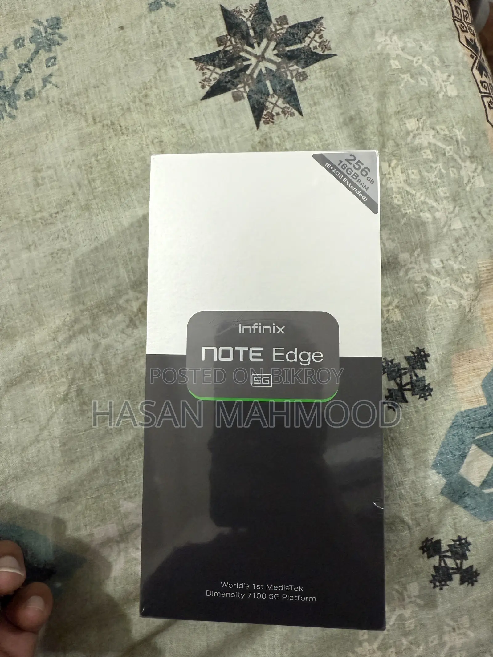 নতুন Infinix Note Edge 256 GB Green