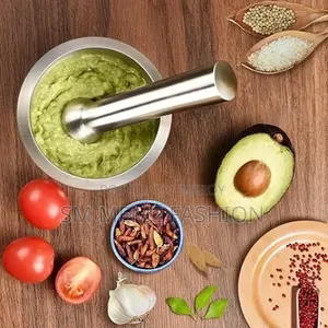Stainless Steel Medium Size Mortar and Pestle Set Best Price in BD
