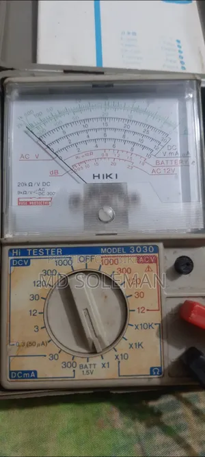 Hiki Multimeter ২৫ বছর পুরানো এখনো ভালো আছে