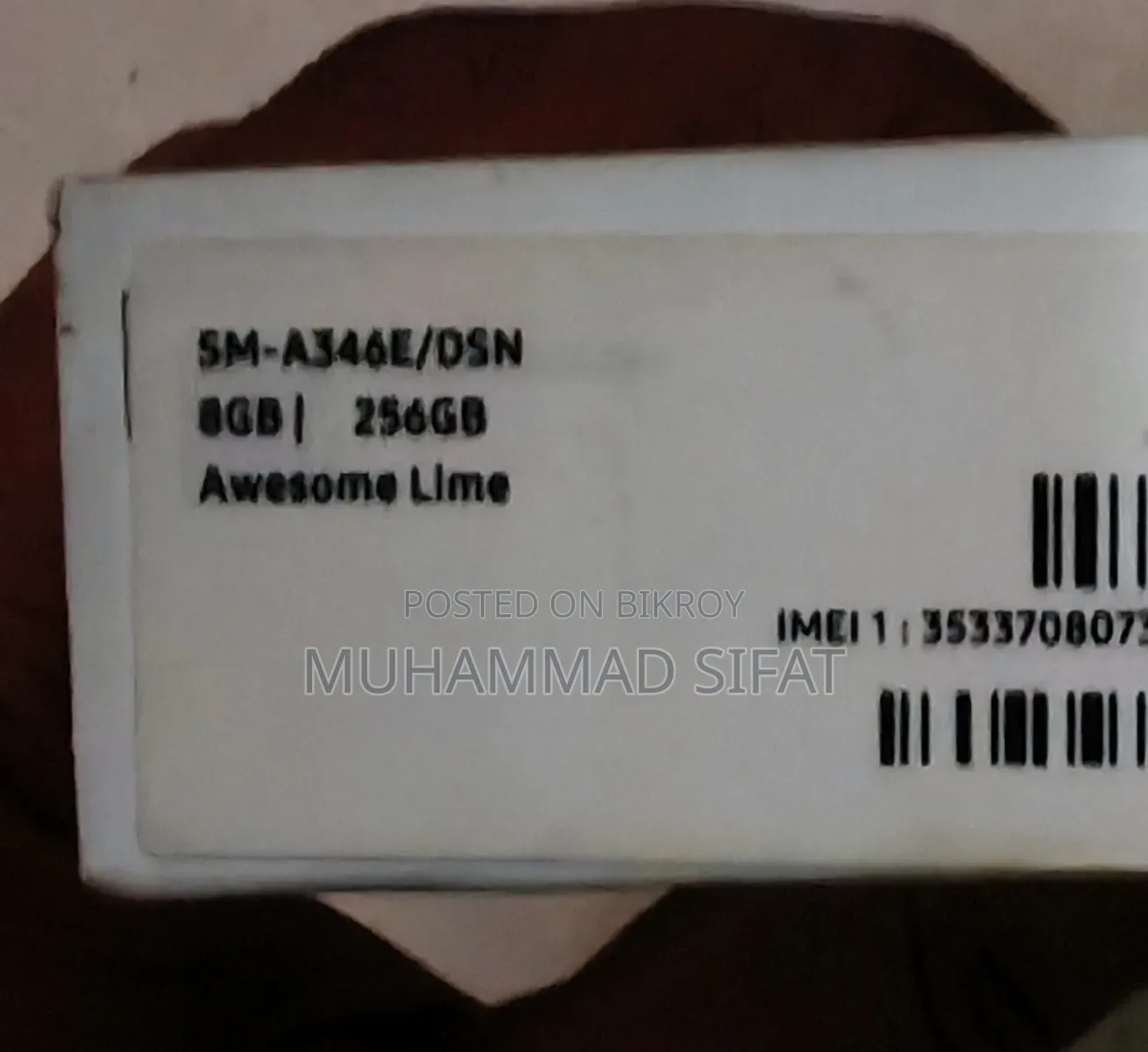 Samsung Galaxy A34 5G 256 GB