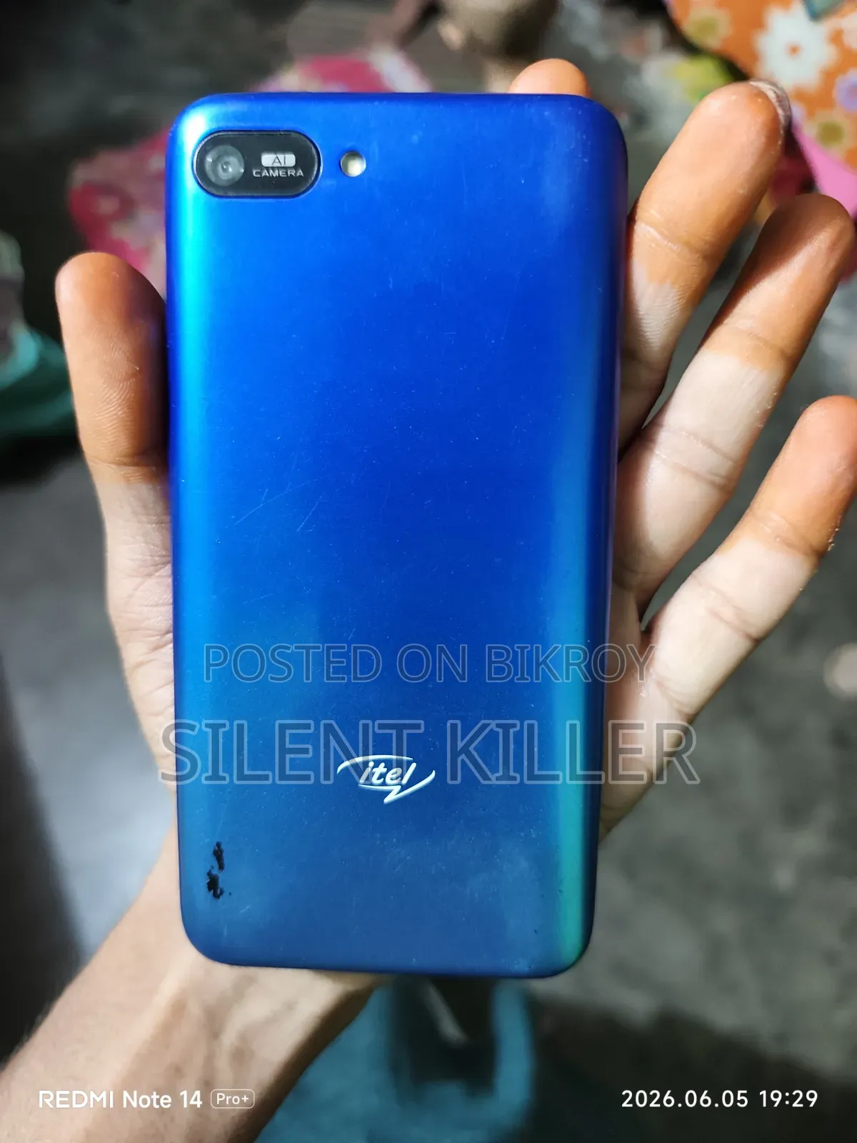 আইটেল এ২৫ প্রো ৩২ জিবি ব্লু