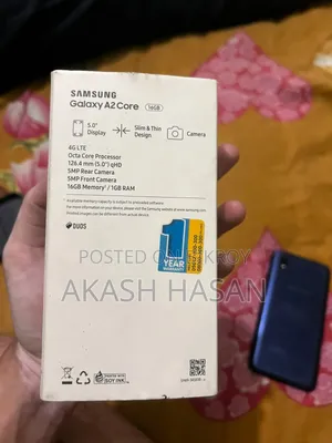 Samsung Galaxy A2 Core 16 GB Black