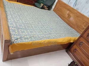 Teak Wood Bed 6/7