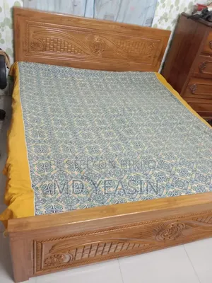 Teak Wood Bed 6/7
