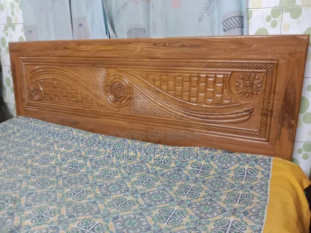 Teak Wood Bed 6/7