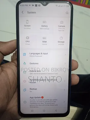 Itel Vision 3 Turbo 64 GB Blue