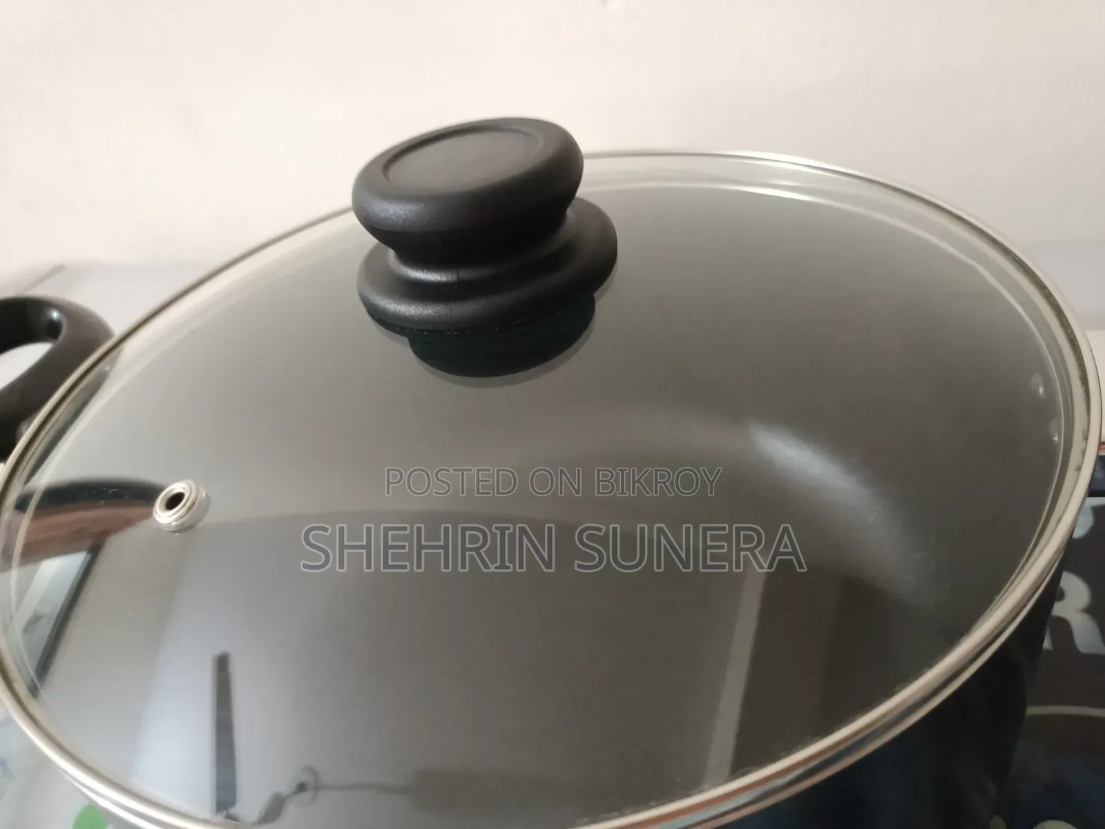 Kiam 26 Cm Induction Pan With Glass Lid