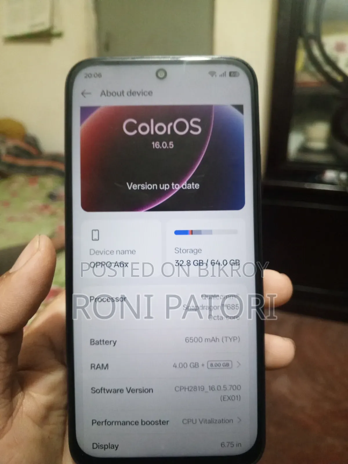 Oppo A6x 64 GB
