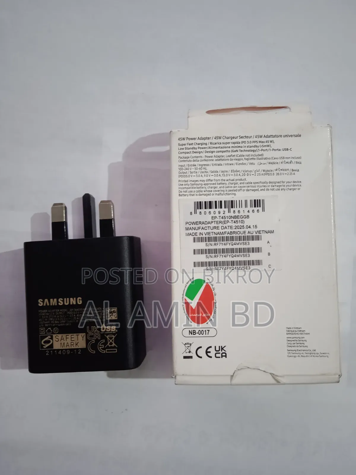 Samsung 45 W Charger