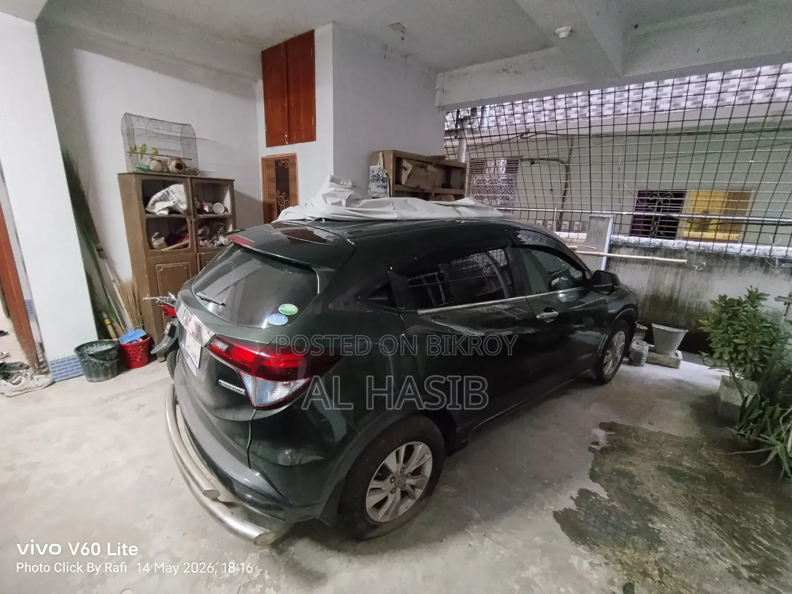 Honda Vezel 1.5 Hybrid 2 Wheel Drive 2014 Green