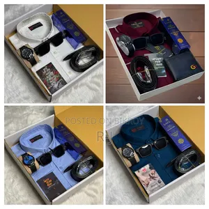 Full Shirt Combo Gift Box - 8 Item Pack for Men