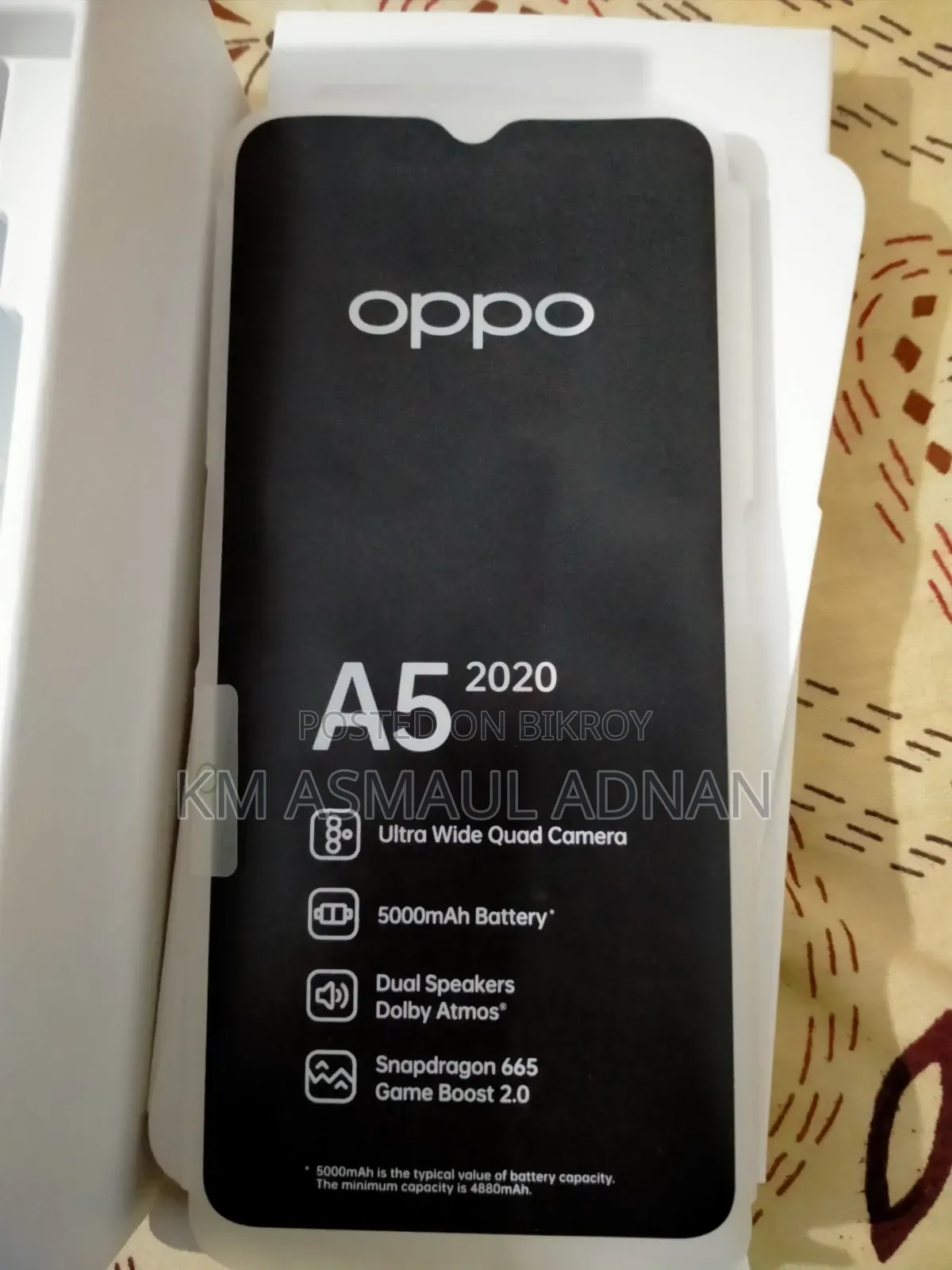 Oppo A5 64 GB Black