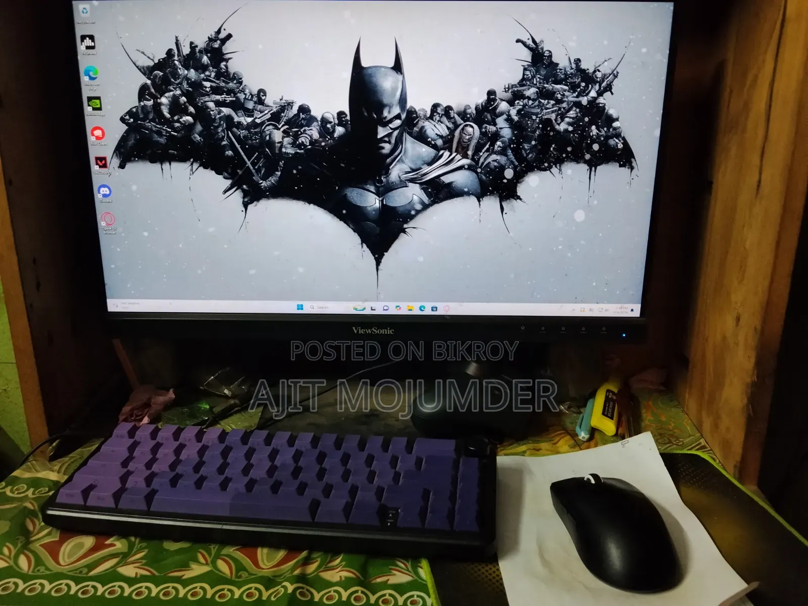 Desktop Computer 16GB Intel Core I3 SSD 500GB