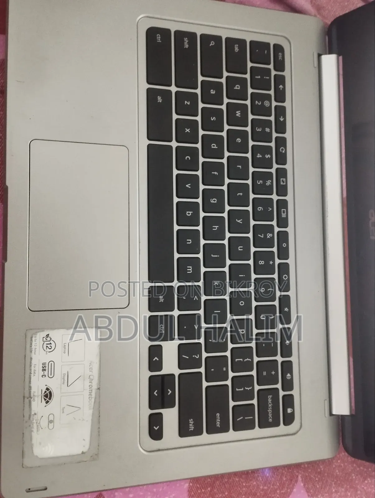 Laptop Acer Nitro 17 8GB Intel Core I5 HDD+SSD 128GB