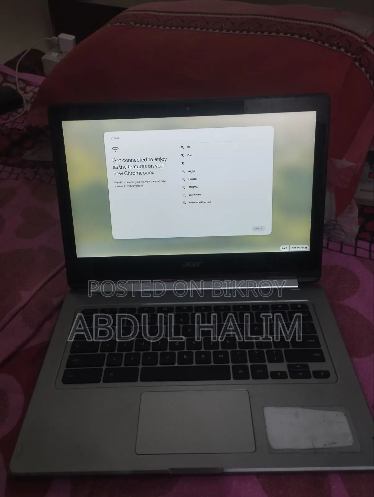 Laptop Acer Nitro 17 8GB Intel Core I5 HDD+SSD 128GB