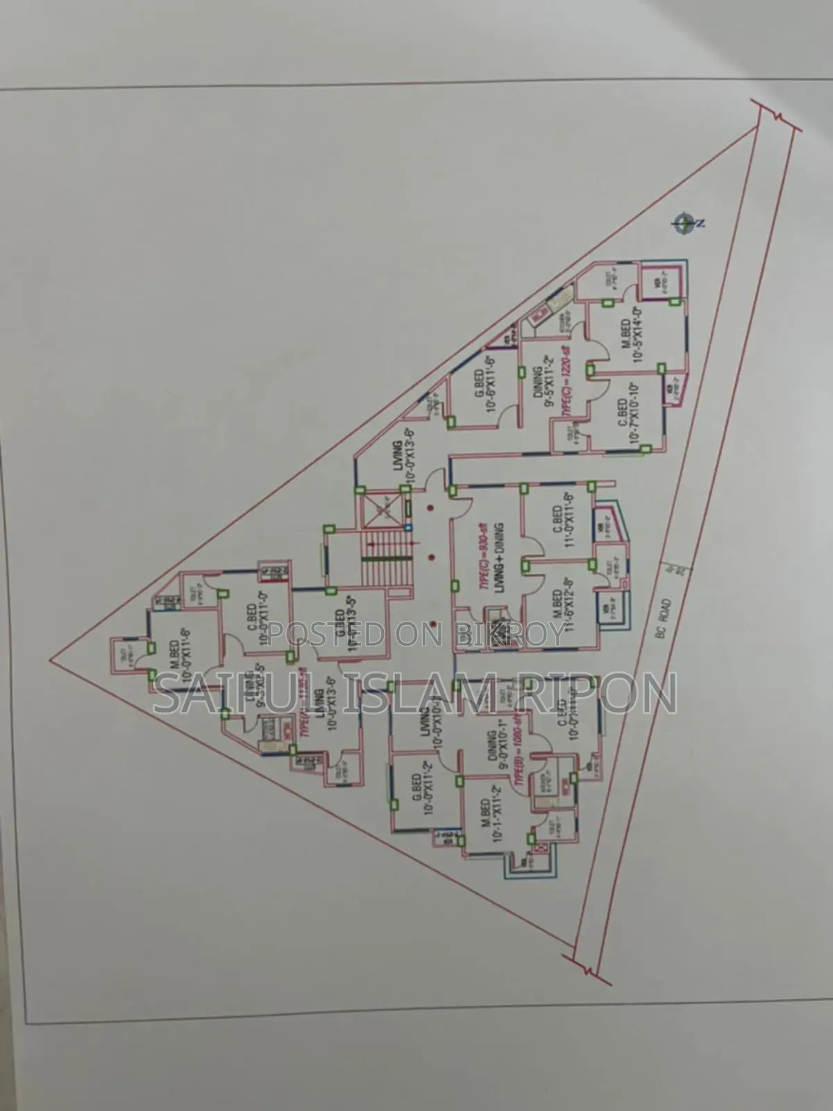 খিলক্ষেতের সিনসিয়ার মজুমদার এলাকায় ৩ বেডরুমের বাড়ি বিক্রয় হবে