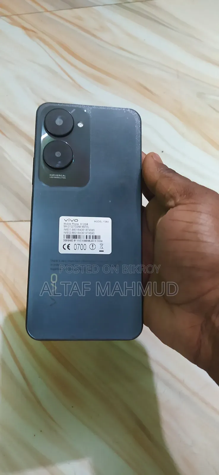 Vivo Y28 8 GB Black