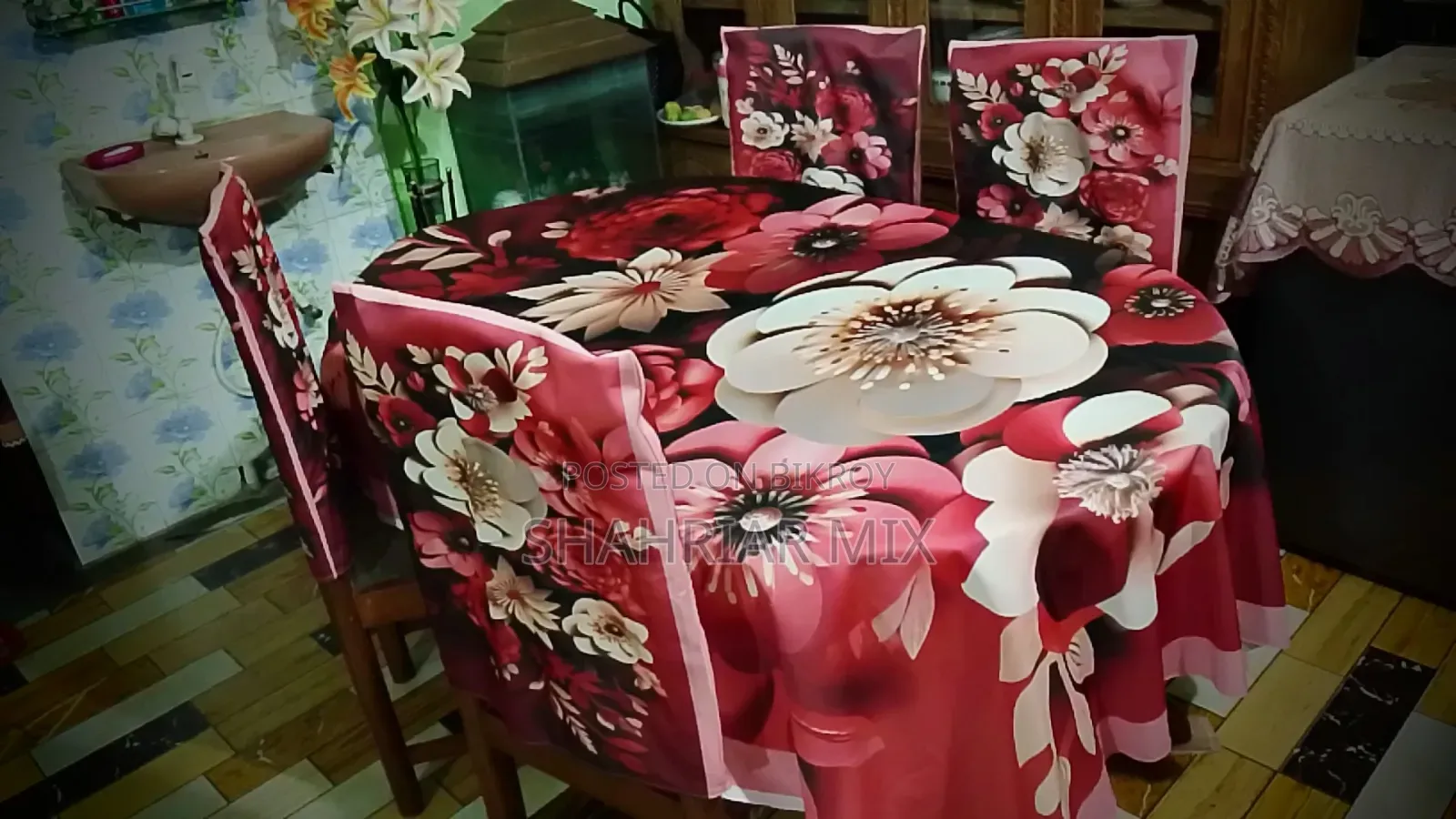 Wooden Dining Table 4 Seater