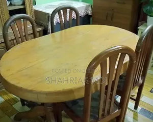 Wooden Dining Table 4 Seater