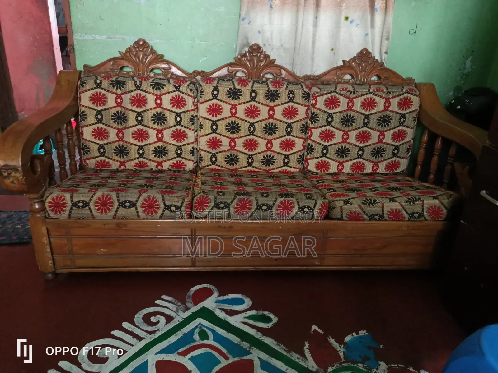 সেগুন কাঠ এর সোফা