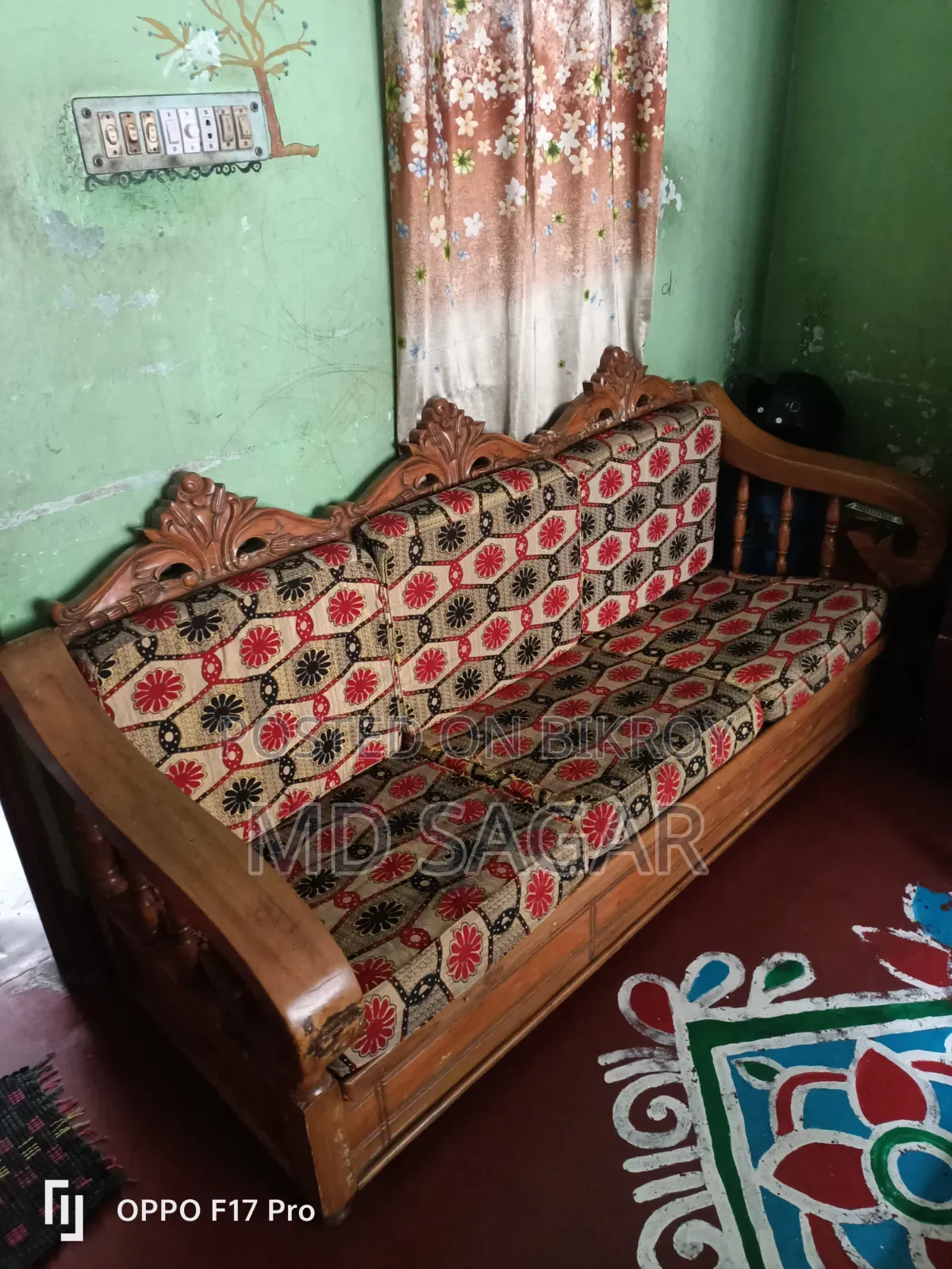 সেগুন কাঠ এর সোফা