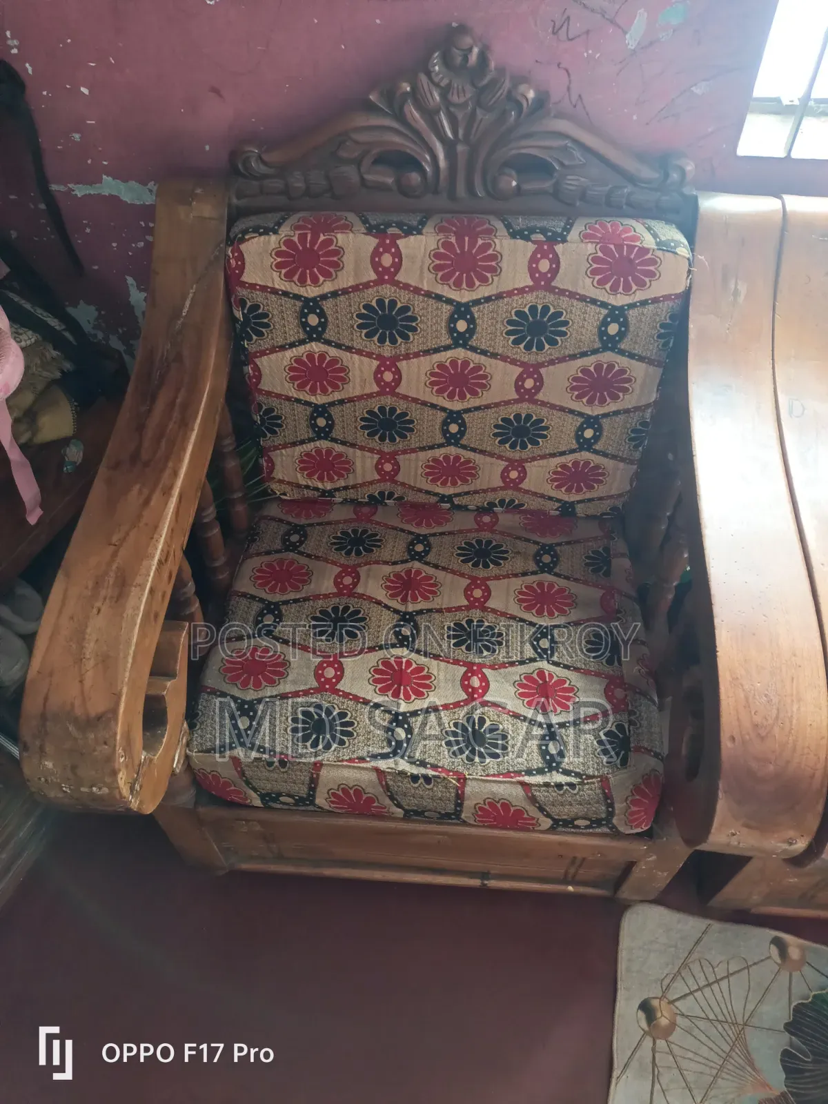 সেগুন কাঠ এর সোফা