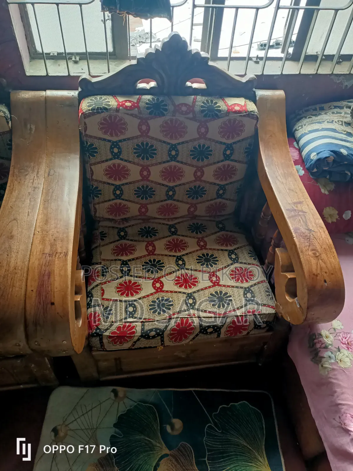 সেগুন কাঠ এর সোফা
